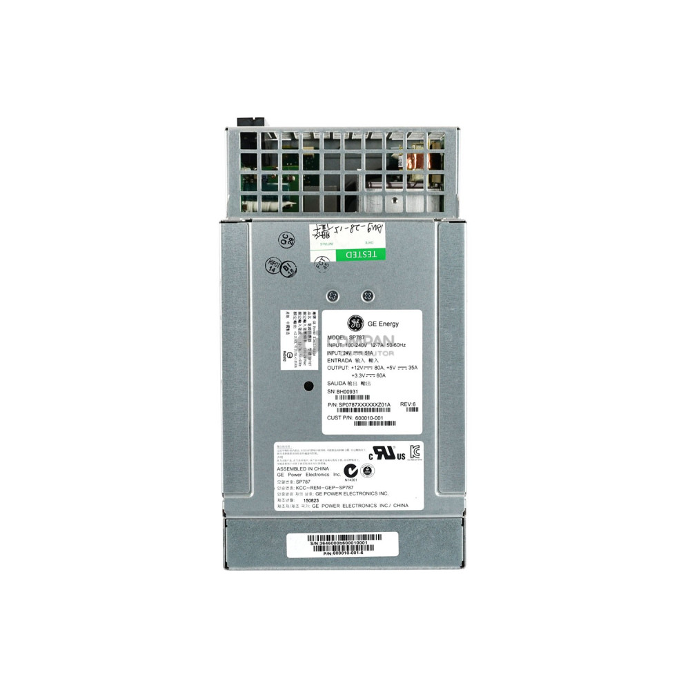 600010-001-6 PANASAS POWER SUPPLY MODULE WITH FAN FOR ACTIVESTOR 20 BLADE STORAGE